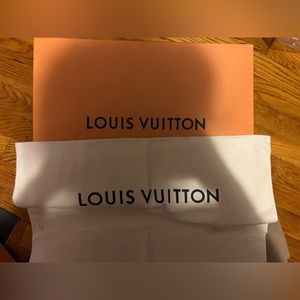 Louis Vuitton speedy dustbag and box ONLY